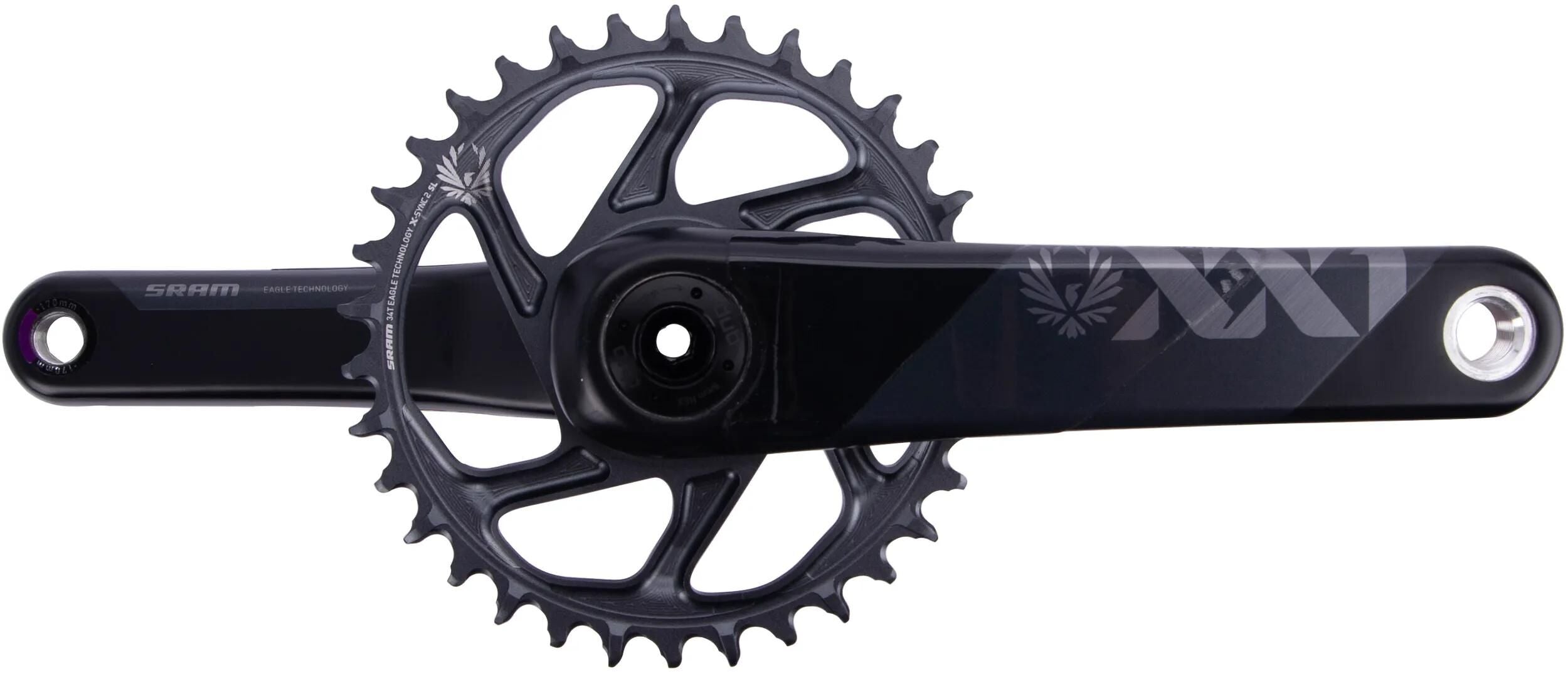 Sram kettenradgarnitur xx1 eagle crankset xx1 eagle 34t boost 170mm