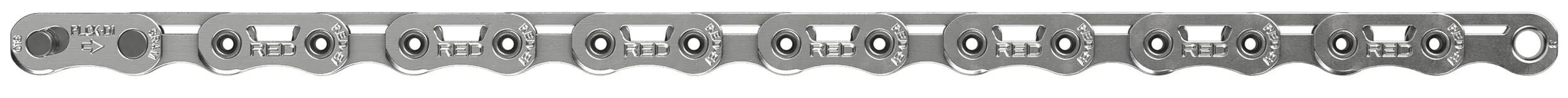 Sram kette red e1 chain red e1 114 links silver