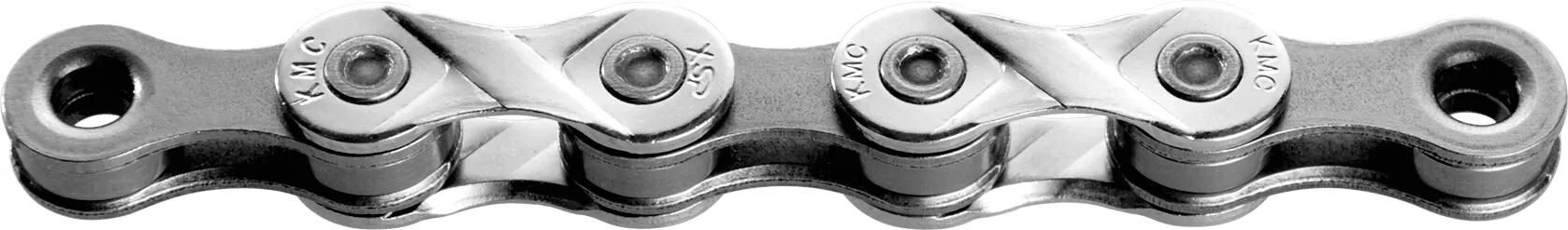 KMC ketting X8 Zilvergrijs 1 2x3 32, 7.3mm, 116 L 6 7 8-speed.