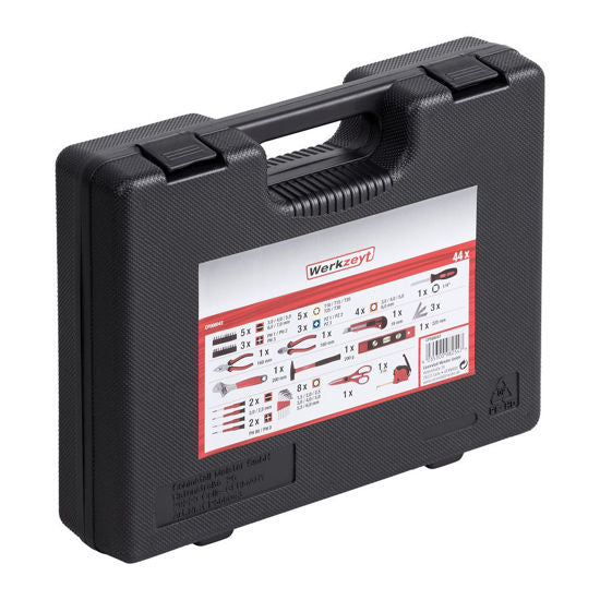 Connex gereedschapskoffer 44 delig compleet