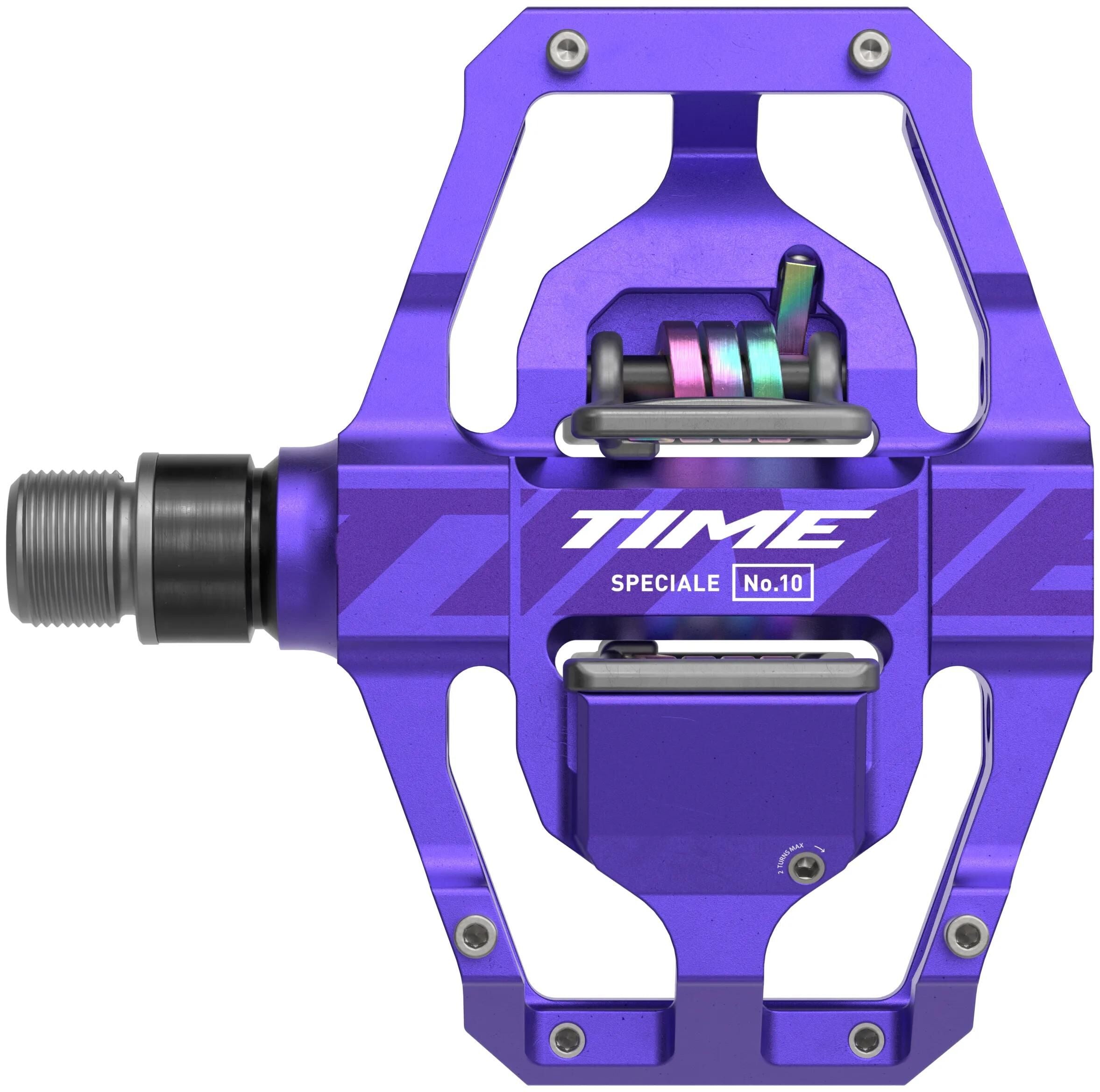 Time systeempedaal speciale 10 pedal speciale 10 large 69 x 90mm purple