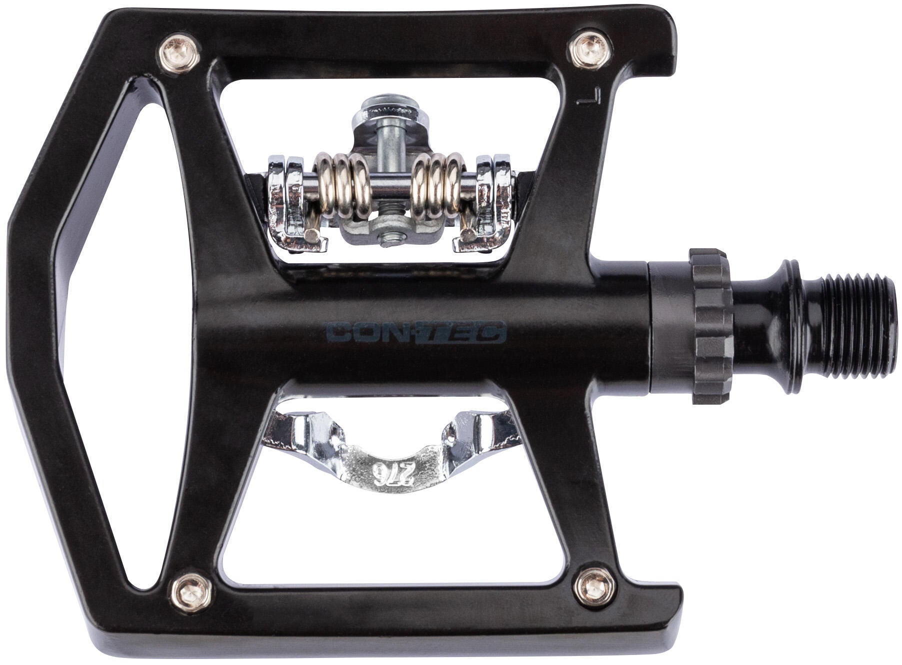Contec systeem-pedaal spade ct mtb pedals spade spd, m.cleats, black