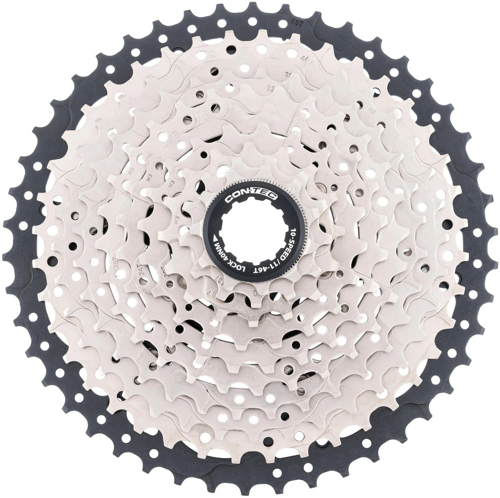 Contec cassette grad ct cassette grad 11-46t 10sp sil. black