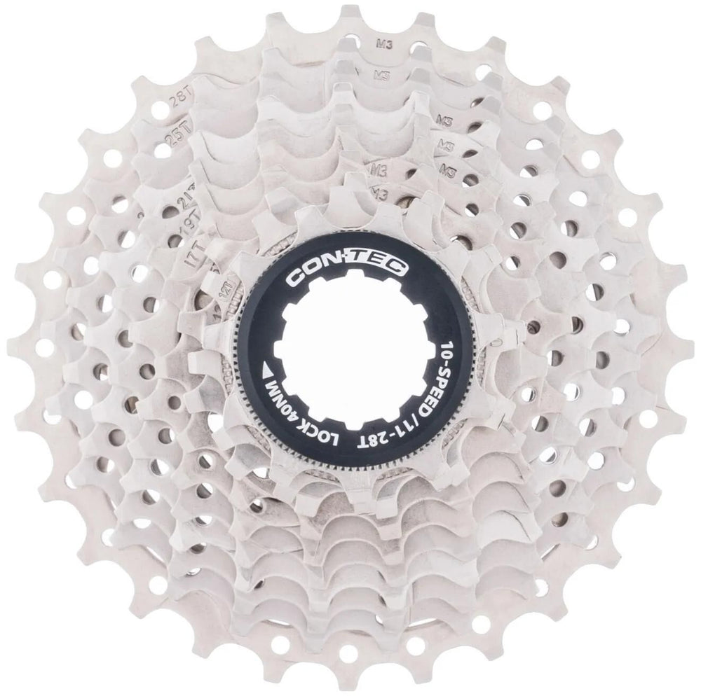 Contec cassette grad ct cassette grad 11-28t 10sp sil. black