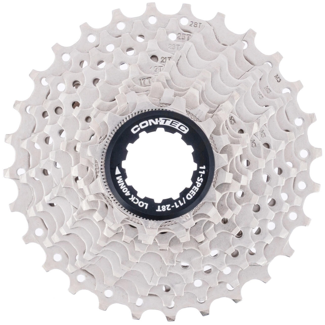 Contec grad cassette tandwiel ct cassette sprocket grad 11-28t 11sp sil. black