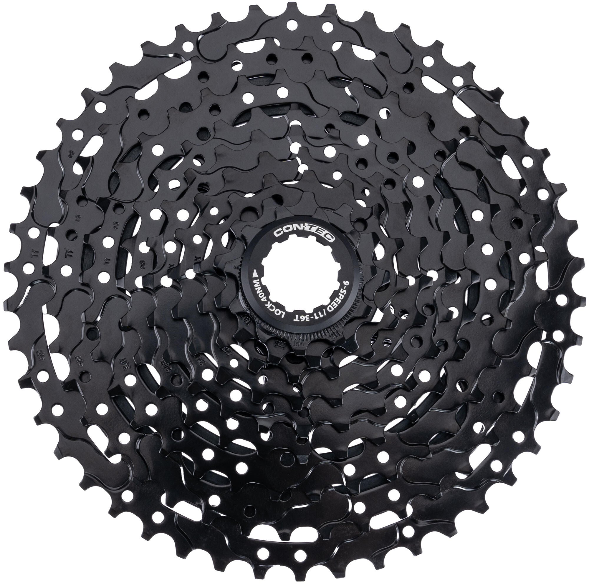 Contec cassette grad.lg tandwiel ct cas.sprocket grad.lg 11-36t 9sp black