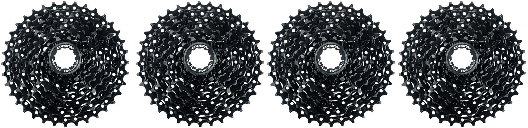 Contec grad.ht cassette tandwiel ct cas.sprocket grad.ht 11-36t 4pcs.