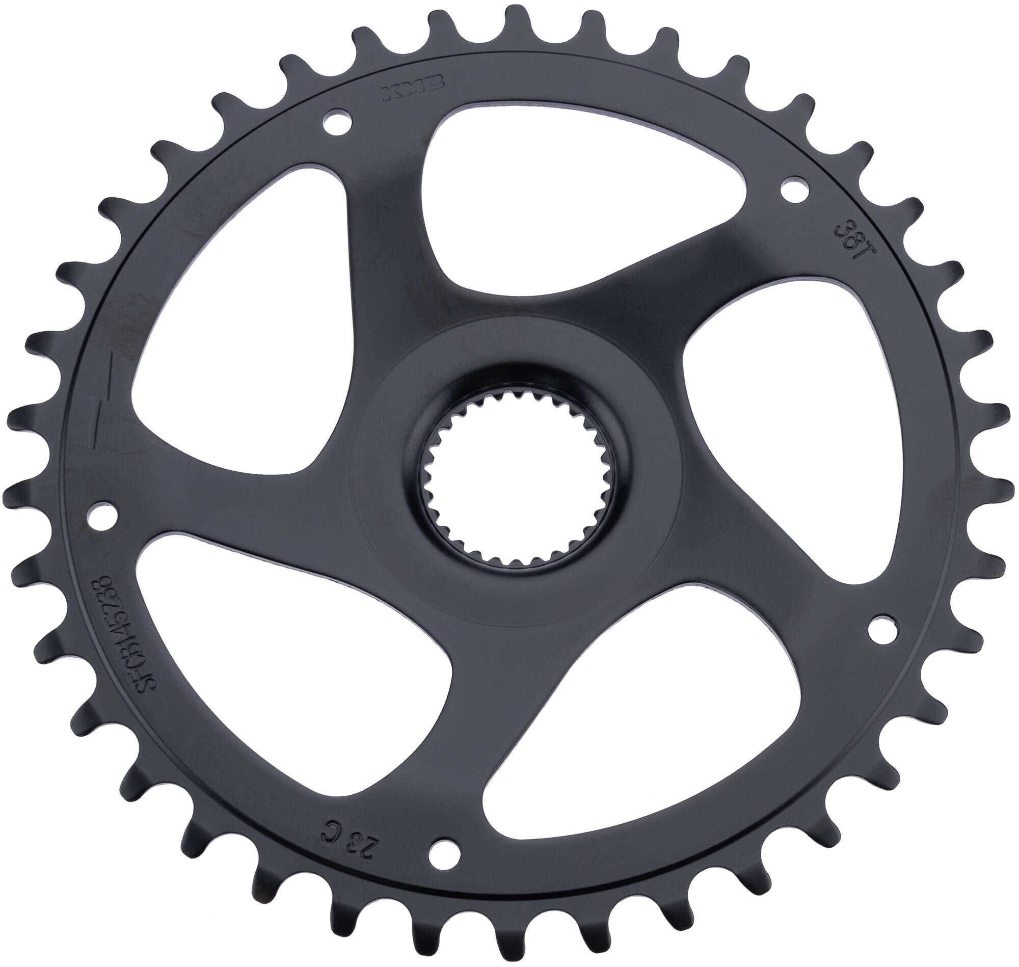 Kmc kettingblad chain ring 38t 52mm no spacer