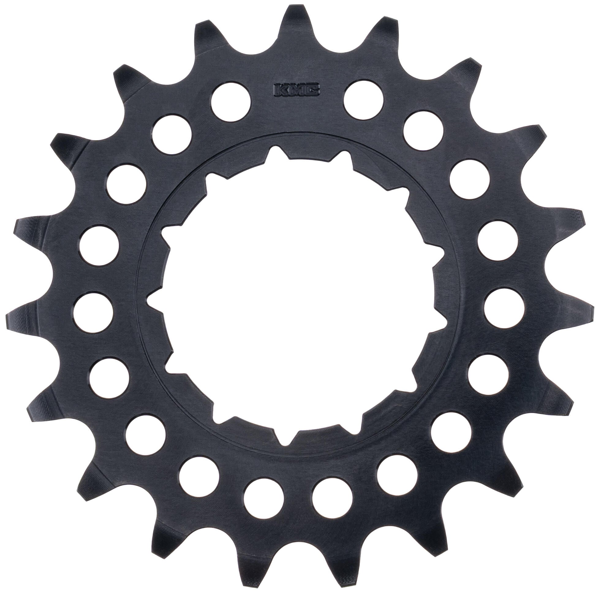 Kmc steek-tandwiel sprocket rohloff 1 2 x 1 8 19z, aluminum
