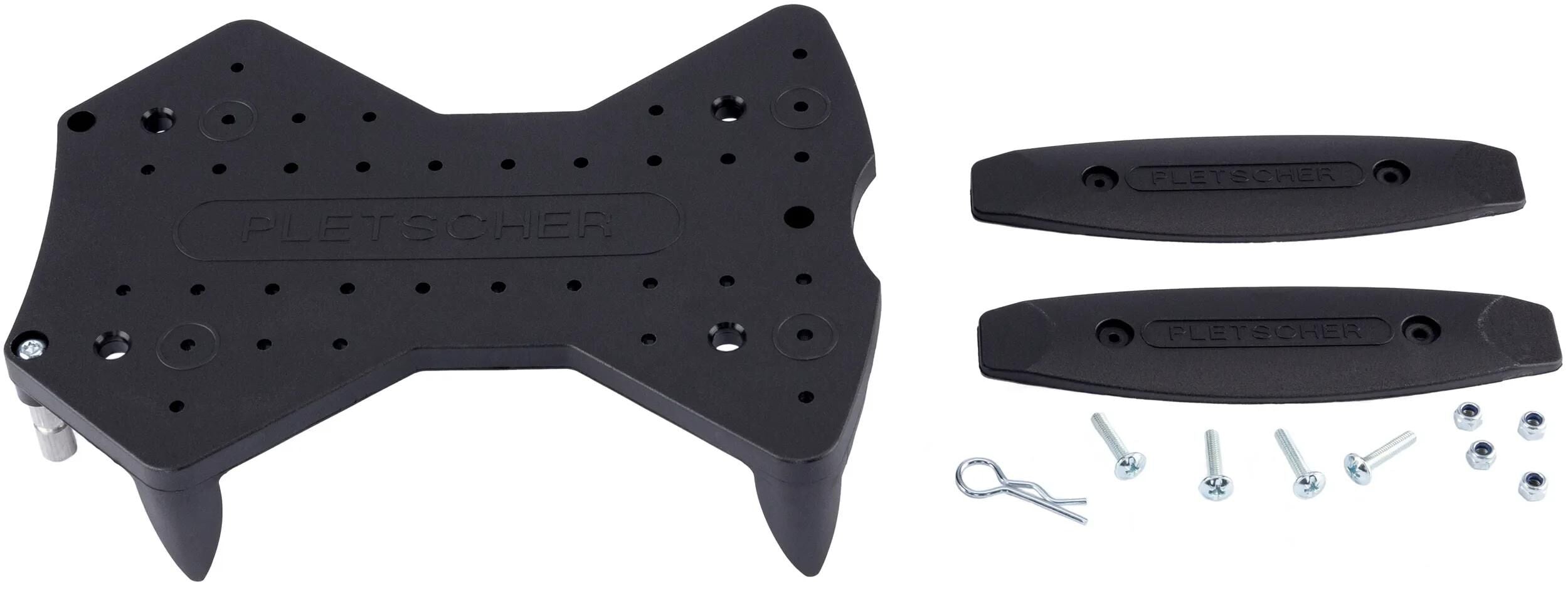 Pletscher 3-punt adapter 3-point adapter f.rear shop.basket