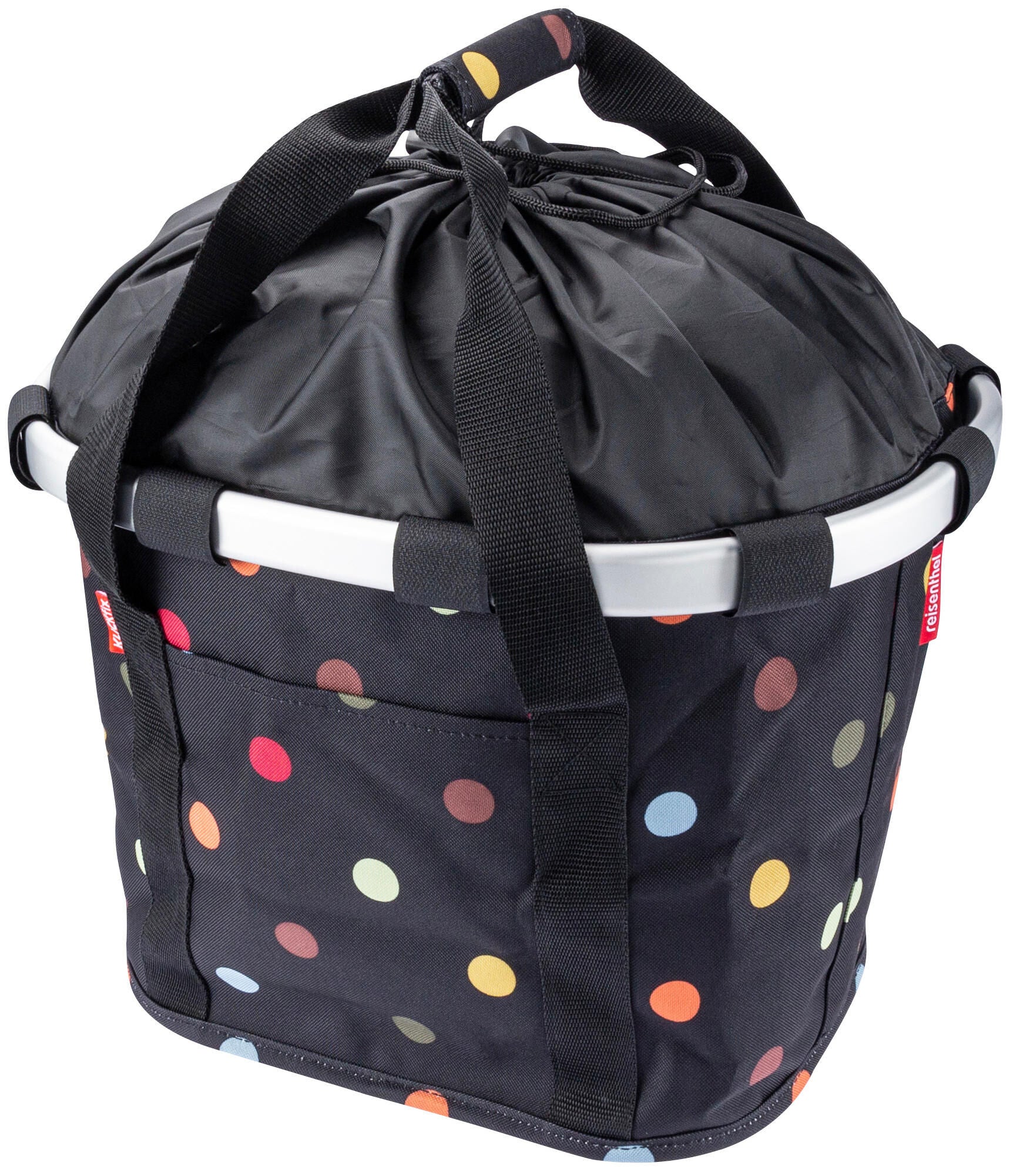 Klickfix rixen kaul shoppertas bikebasket shopping bag r k bikebasket dots