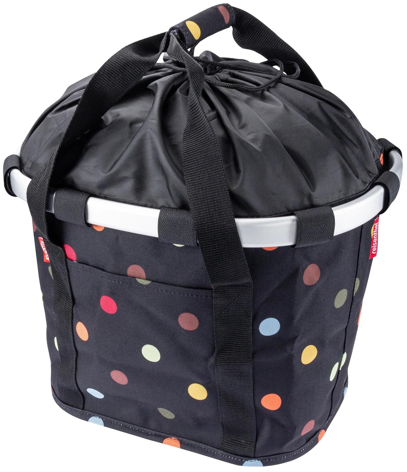 Reisenthel korb bikebasket shopping bag r k bikebasket dots