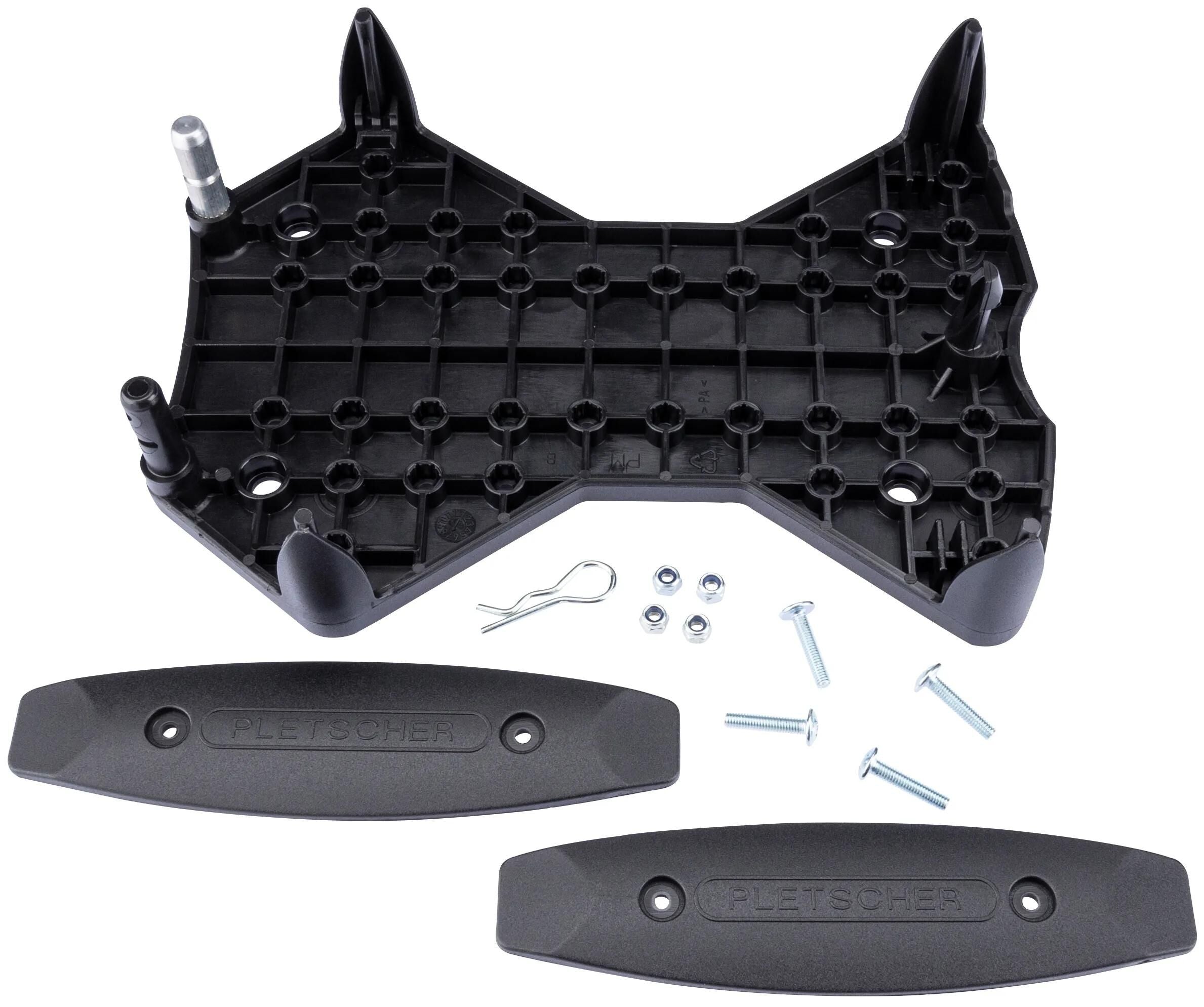 Pletscher gepäckträgertasche basilea trunk bag basilea incl.adapter