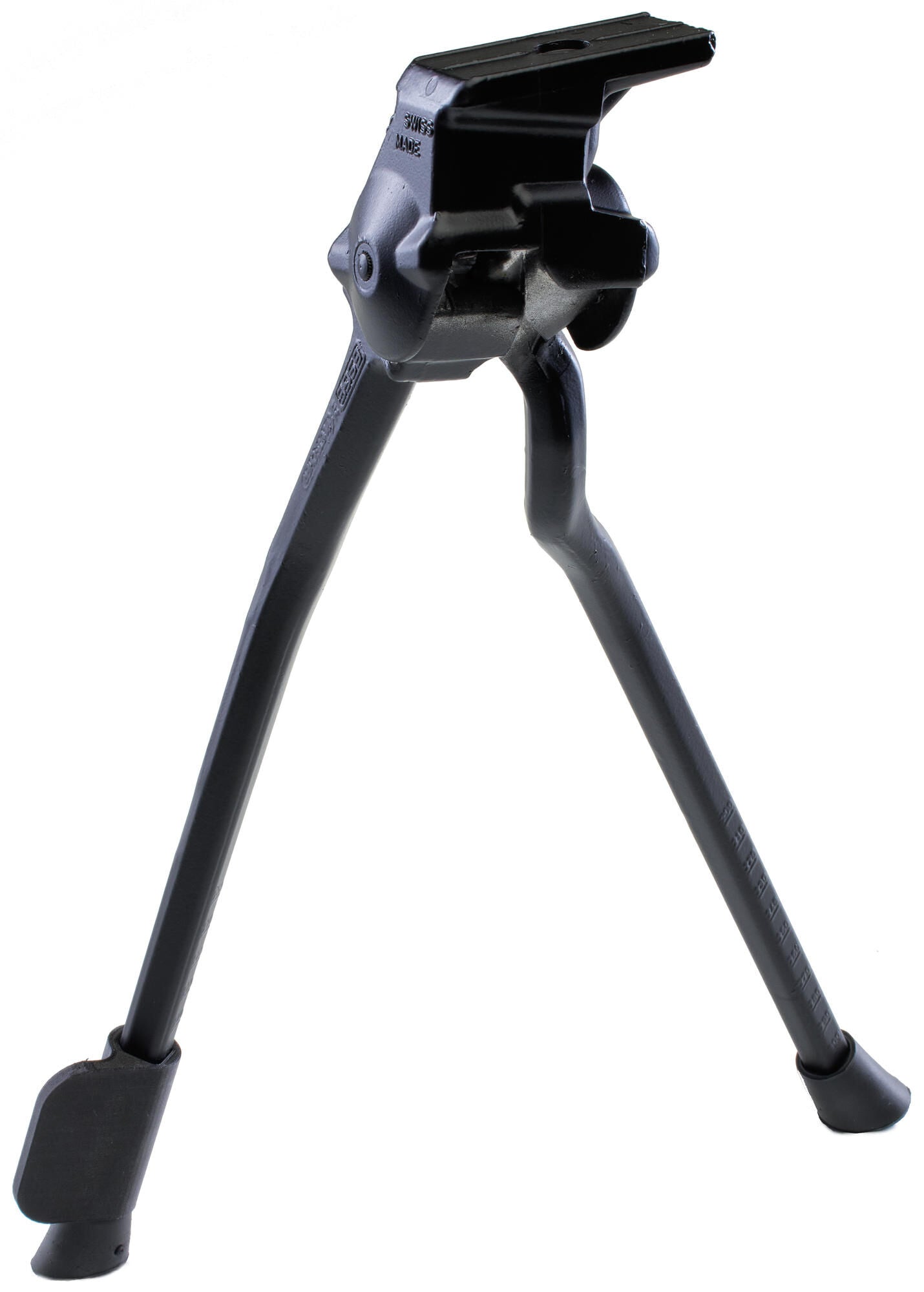 Pletscher tweebeenstandaard twin biped. twin black w.treadle