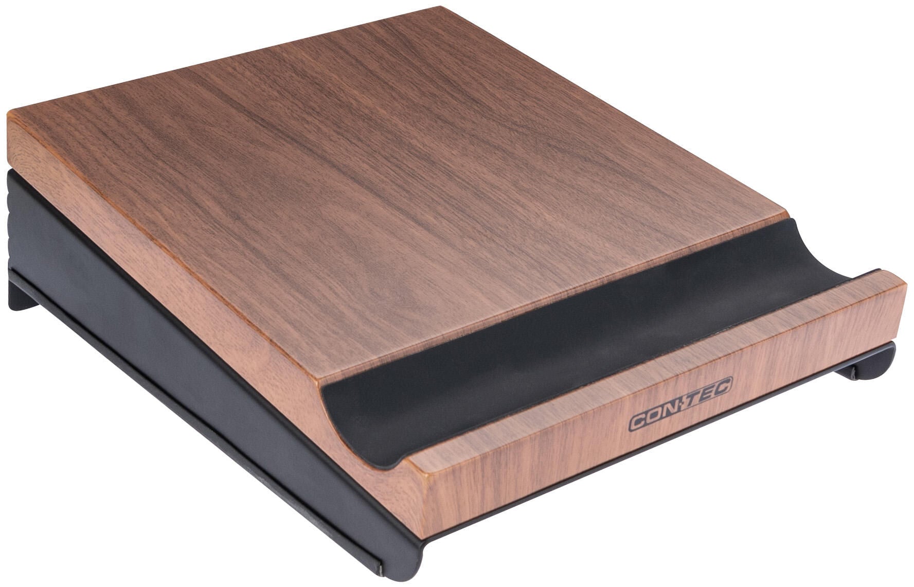 Contec presentatie-haken bikeart schap . ct wall presenter bikeart shelf black walnut