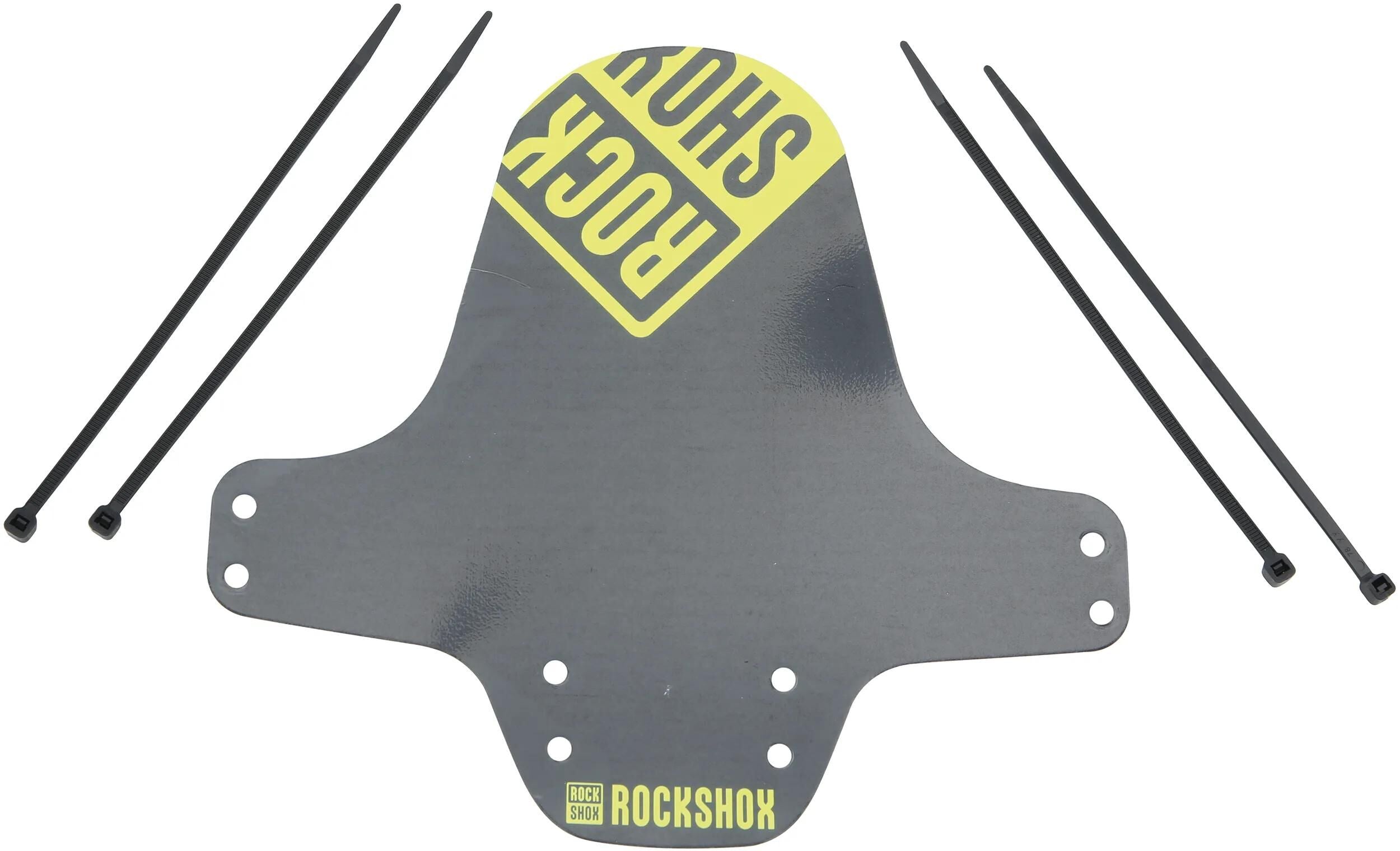 Rockshox steckschutzblech fender clip-on fender rs black yellow
