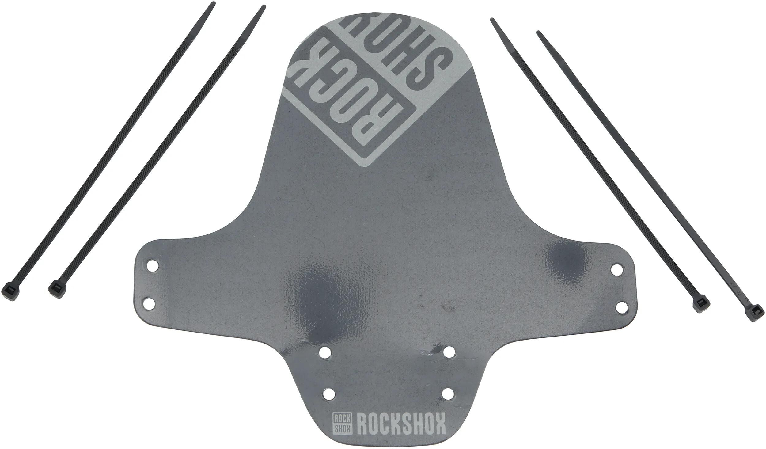 Rockshox steckschutzblech fender clip-on fender rs black grey