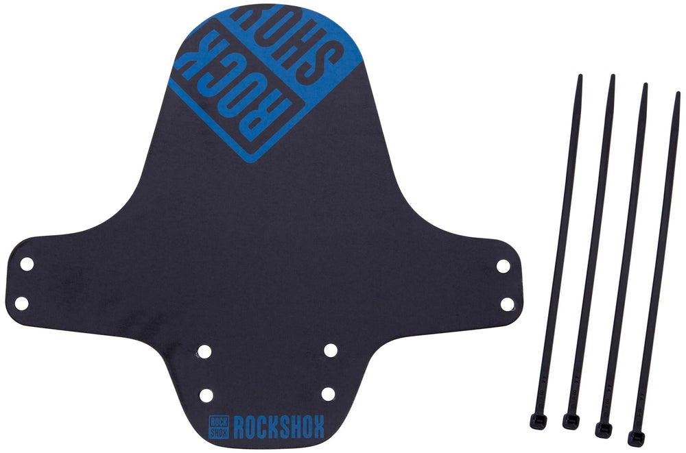 Rockshox steekspatbord fender clip-on fender rs black blue glossy