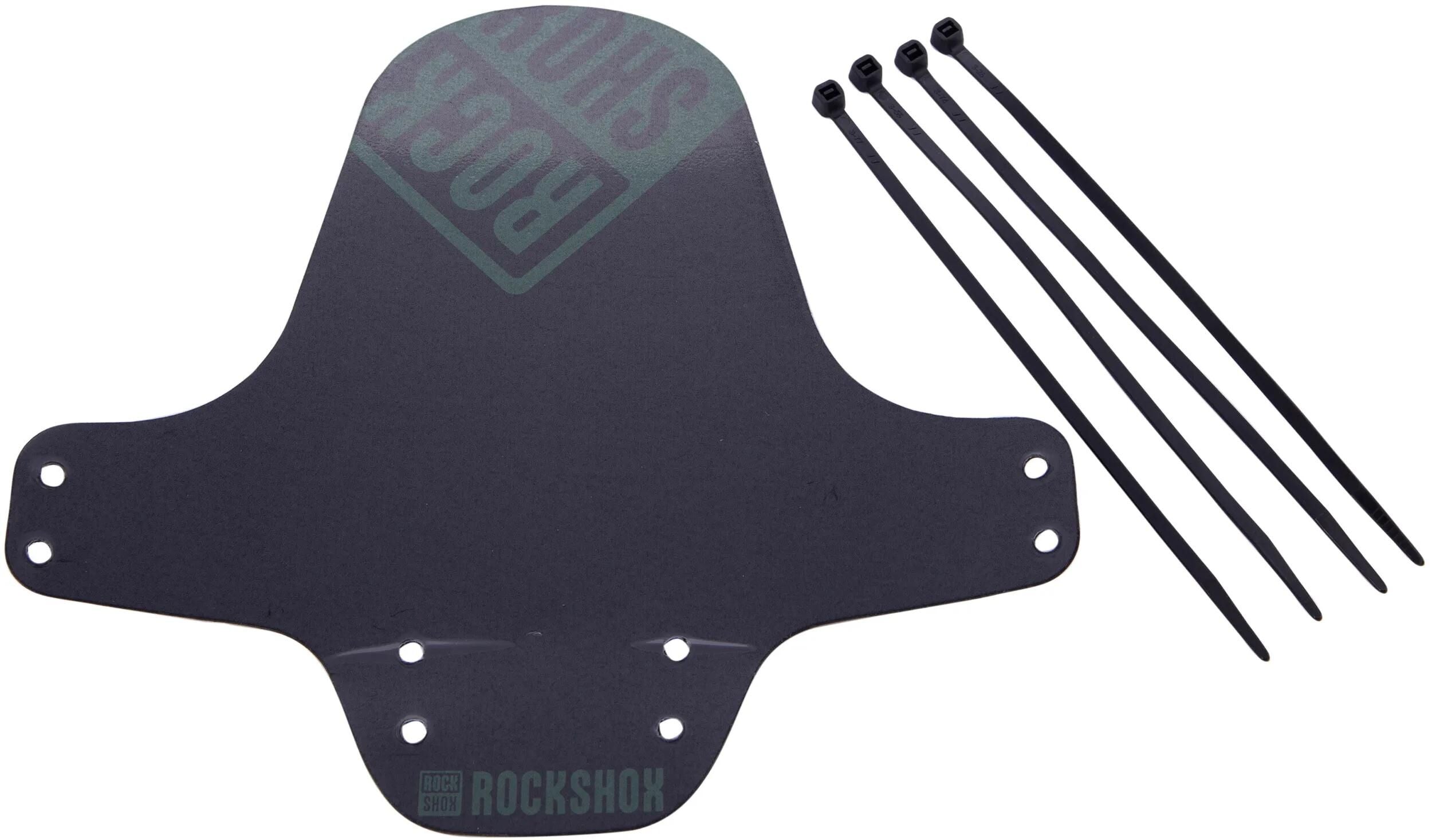 Rockshox steckschutzblech fender clip-on fender rs black forest green