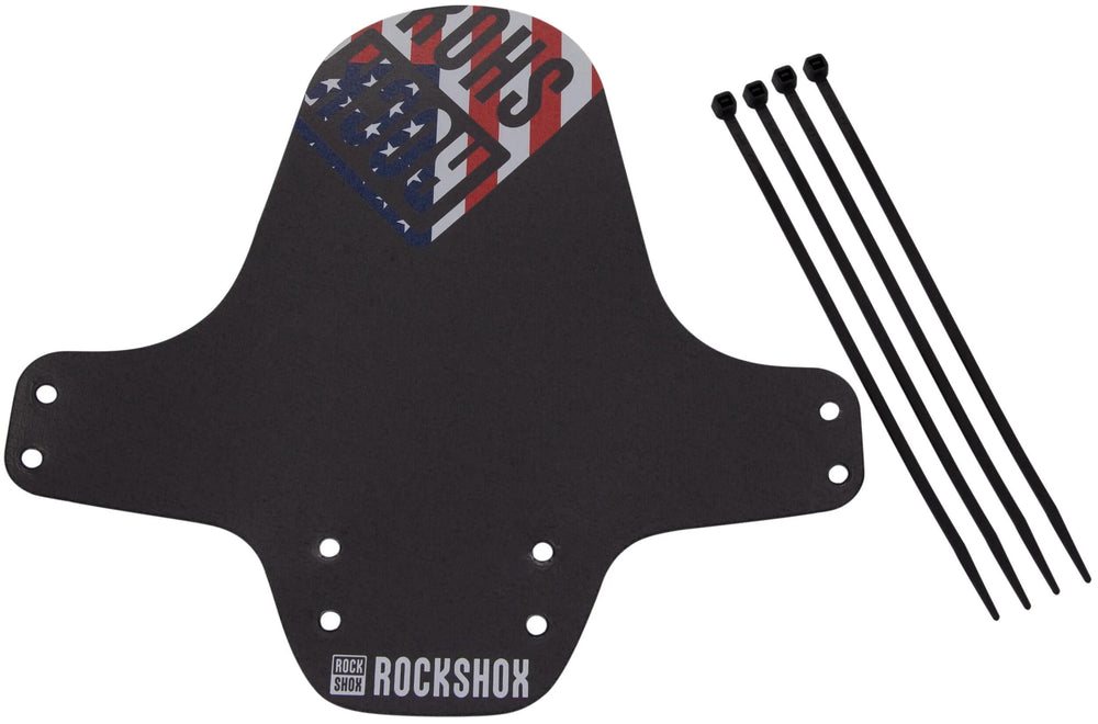 Rockshox steekspatbord fender clip-on fender rs black use flag