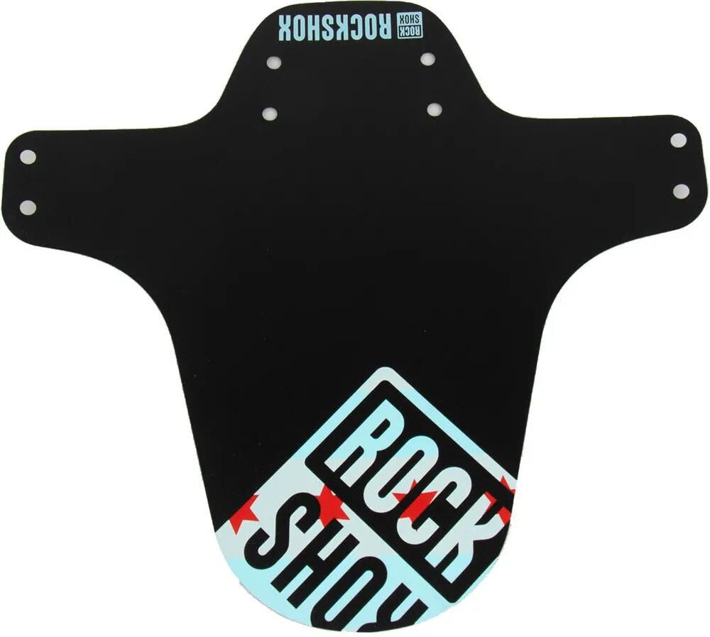 Rockshox steekspatbord fender clip-on fender rs black chicago flag