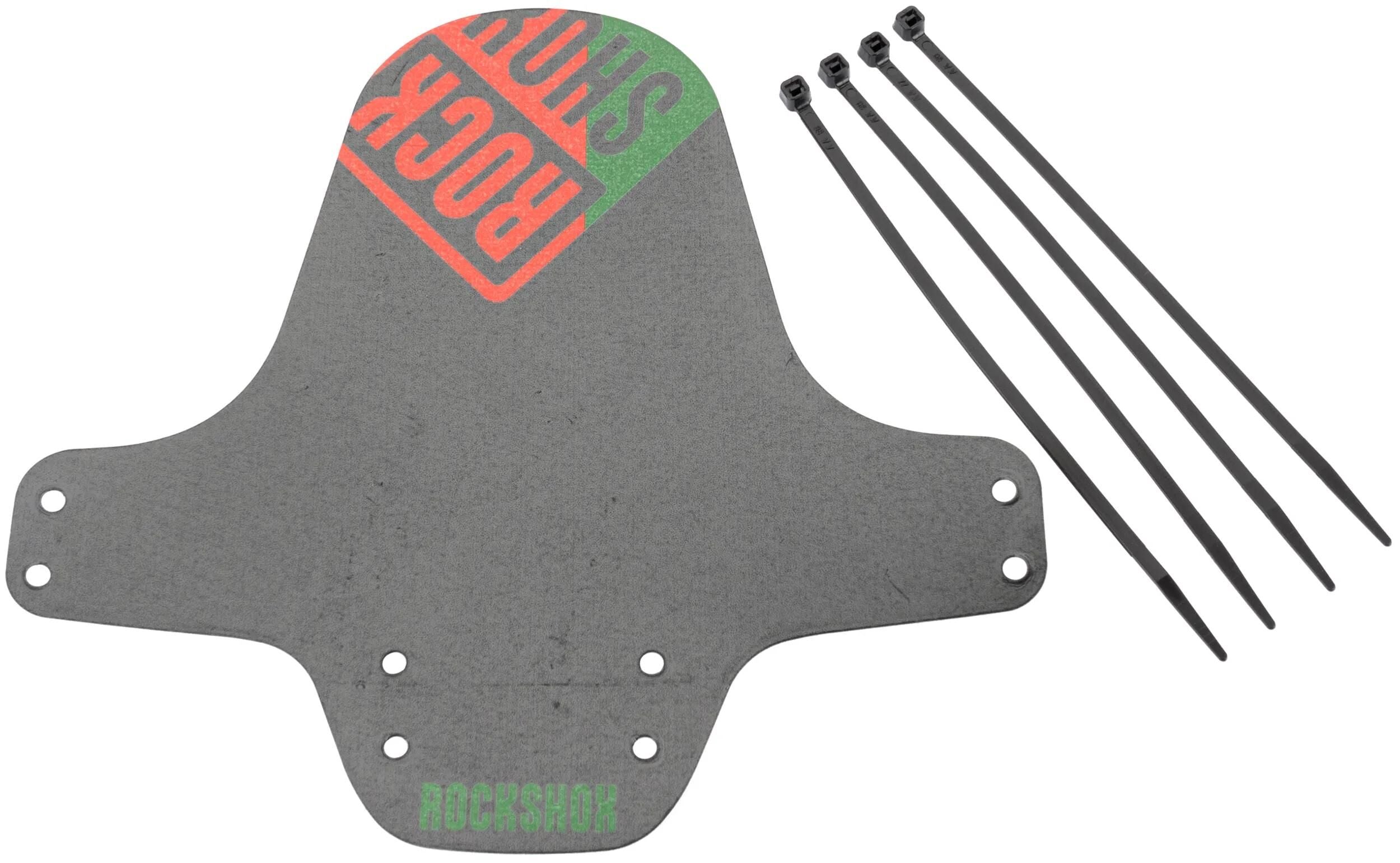 Rockshox steckschutzblech fender clip-on fender rs black portugal flag