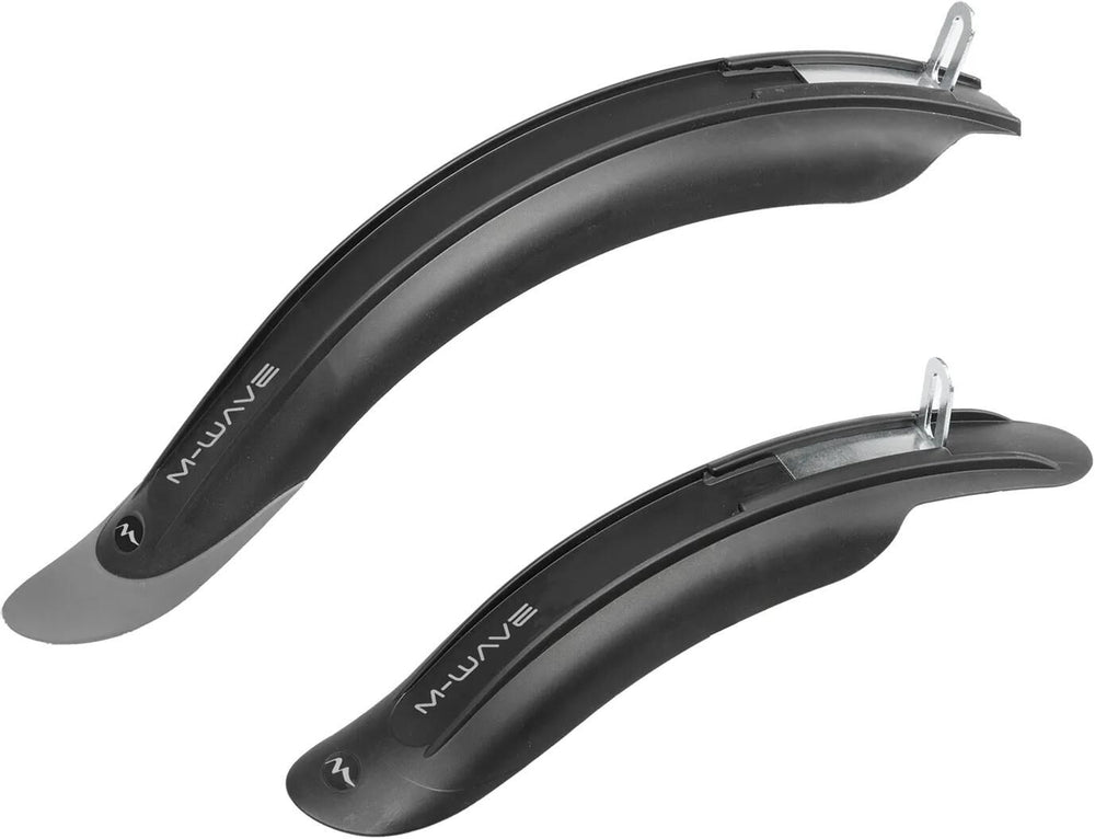 Set de garde-boue M-Wave 12-18 noir mat
