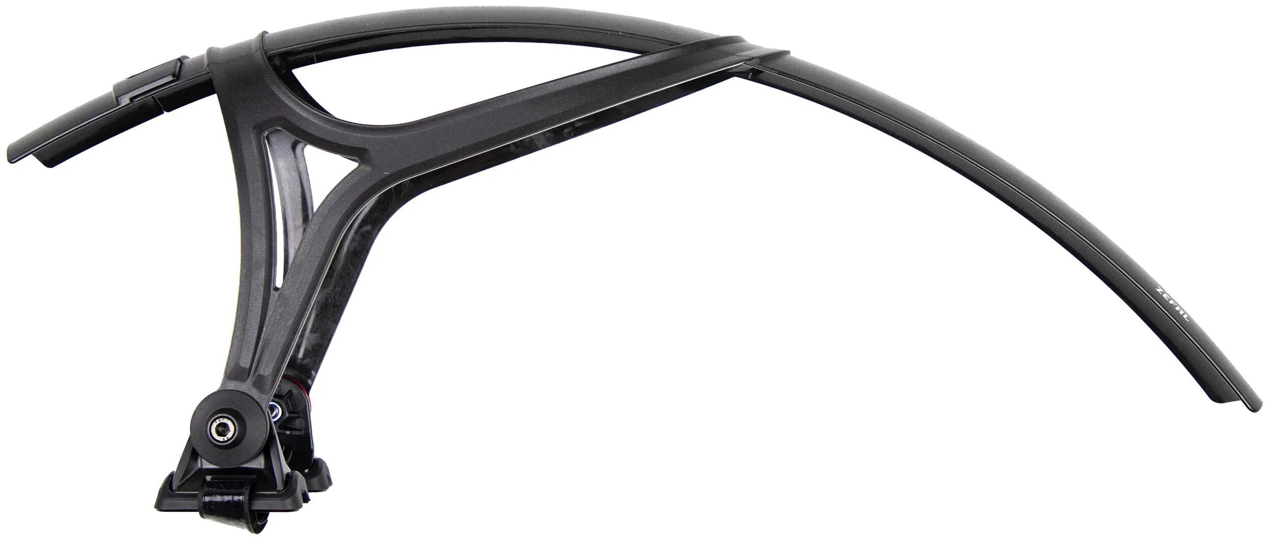 Zéfal steckschutzblech-set shield g50 set clip-on fender set shield g50 set black