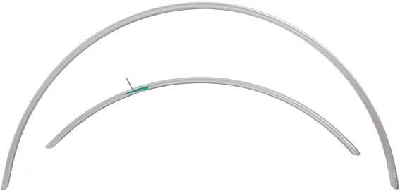 Curana schutzblech-set clite fender set c-lite,28 ,55mm,sil.