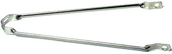 Tige de garde-boue 28x1 1 2 en acier inoxydable, par pièce