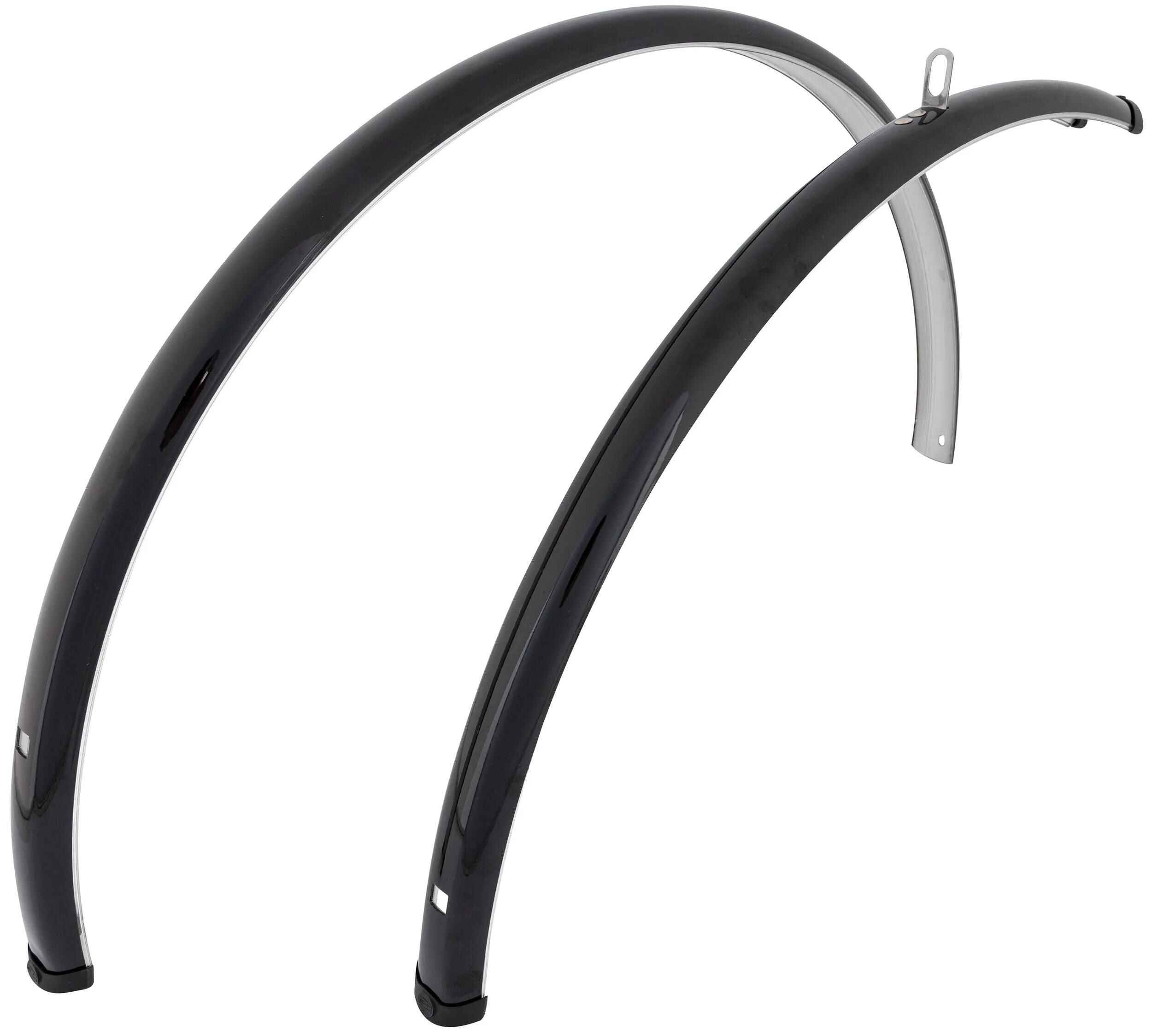 Contec schutzblech-set splash protect ct fender splash prot. 28 35mm black shiny