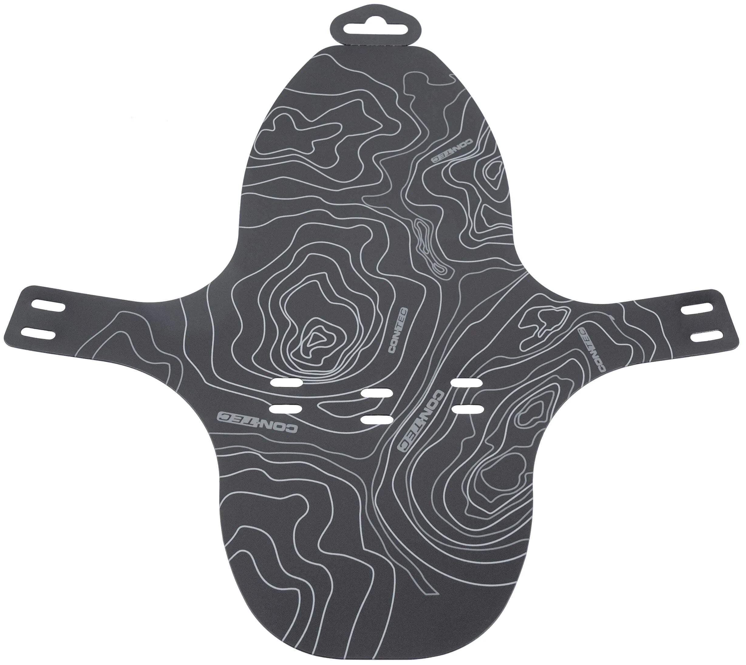 Contec spritzschutz specter ct splash guard specter lines: black grey