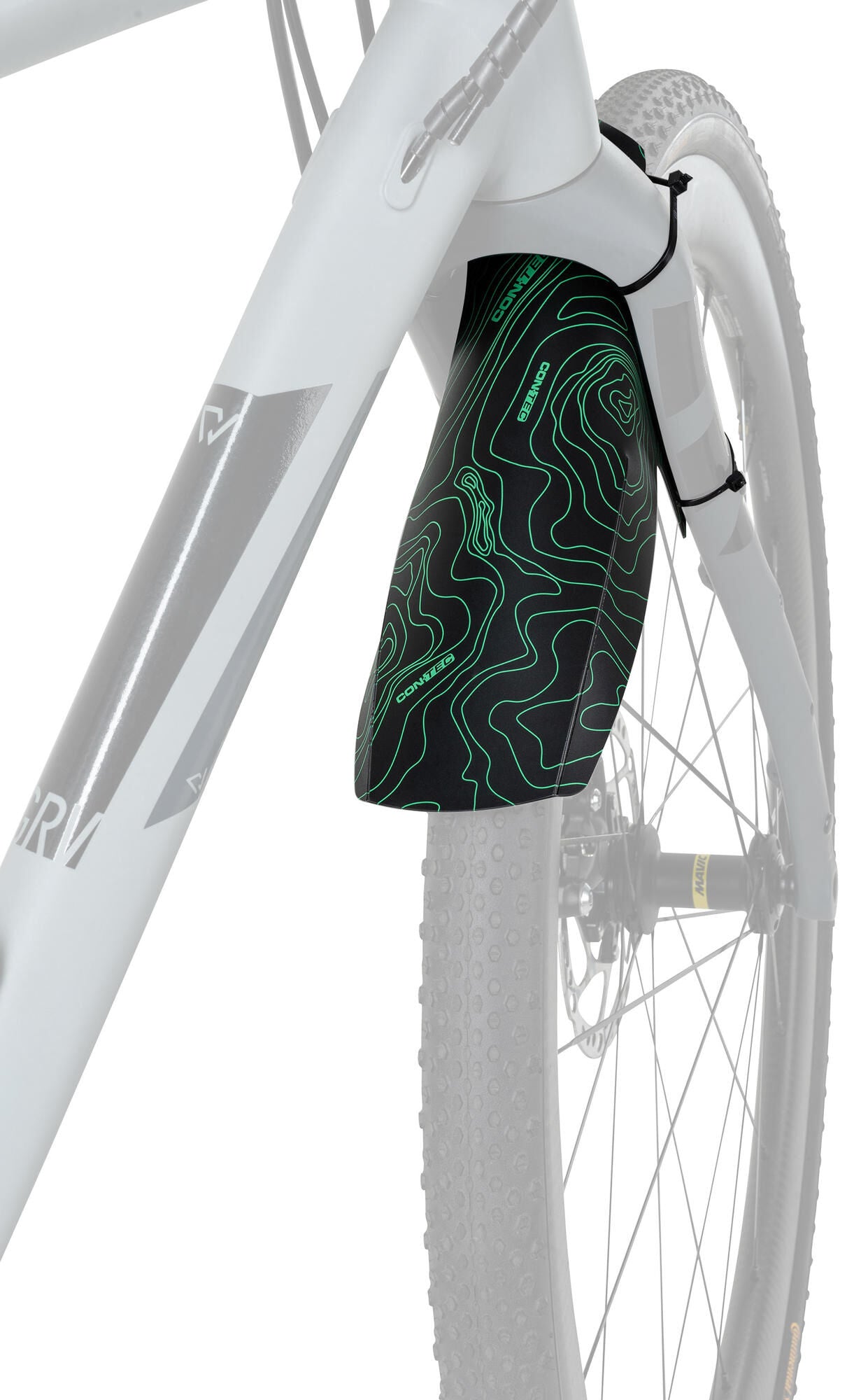 Contec spatlap shield ct splash guard shield lines: black green