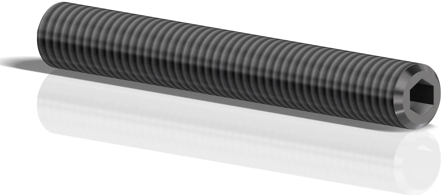 Monte velo grub screw flattened tip m5x40
