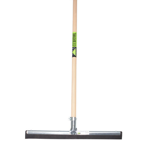 Mm eurotool vloertrekker metaal 45cm zwarte rubber mm steel 150cm