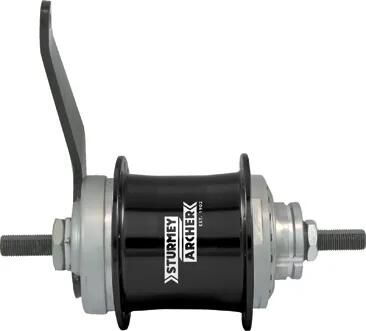 Sturmey archer versnellingsnaaf onderdelenset duomatic kick-shift two-speed hub sturmey sw with back pedal 32 hole