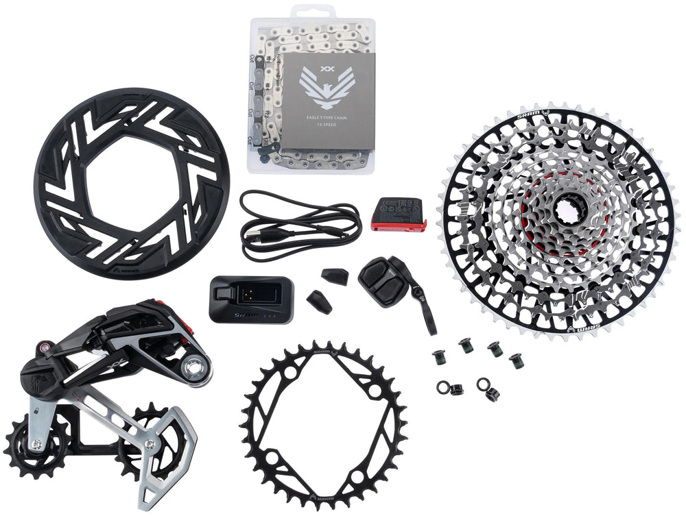 Sram schakelgroep-set xx eagle axs transmission e-bike set xx eagle 104 bcd axs tm without cranks