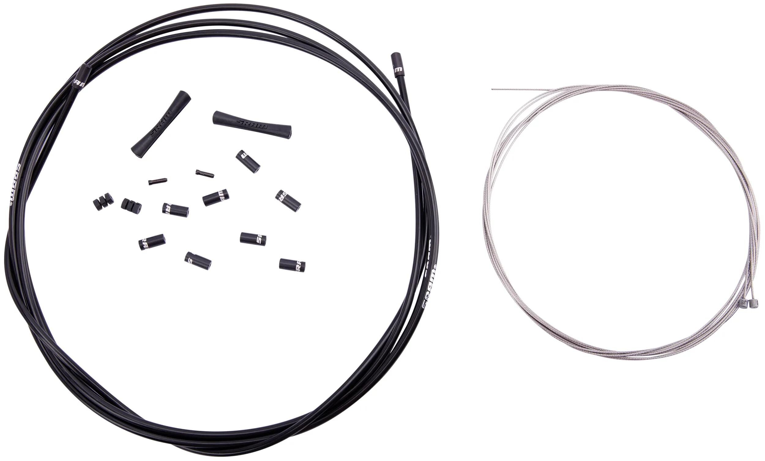 Sram schaltzug-set derail.cable 1500 2300mm black
