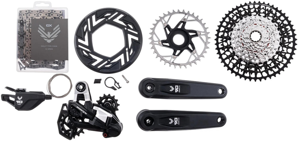 Sram schaltgruppen-set eagle 90 transmission e-bike shifting group set t eagle 90 bosch 170 mm
