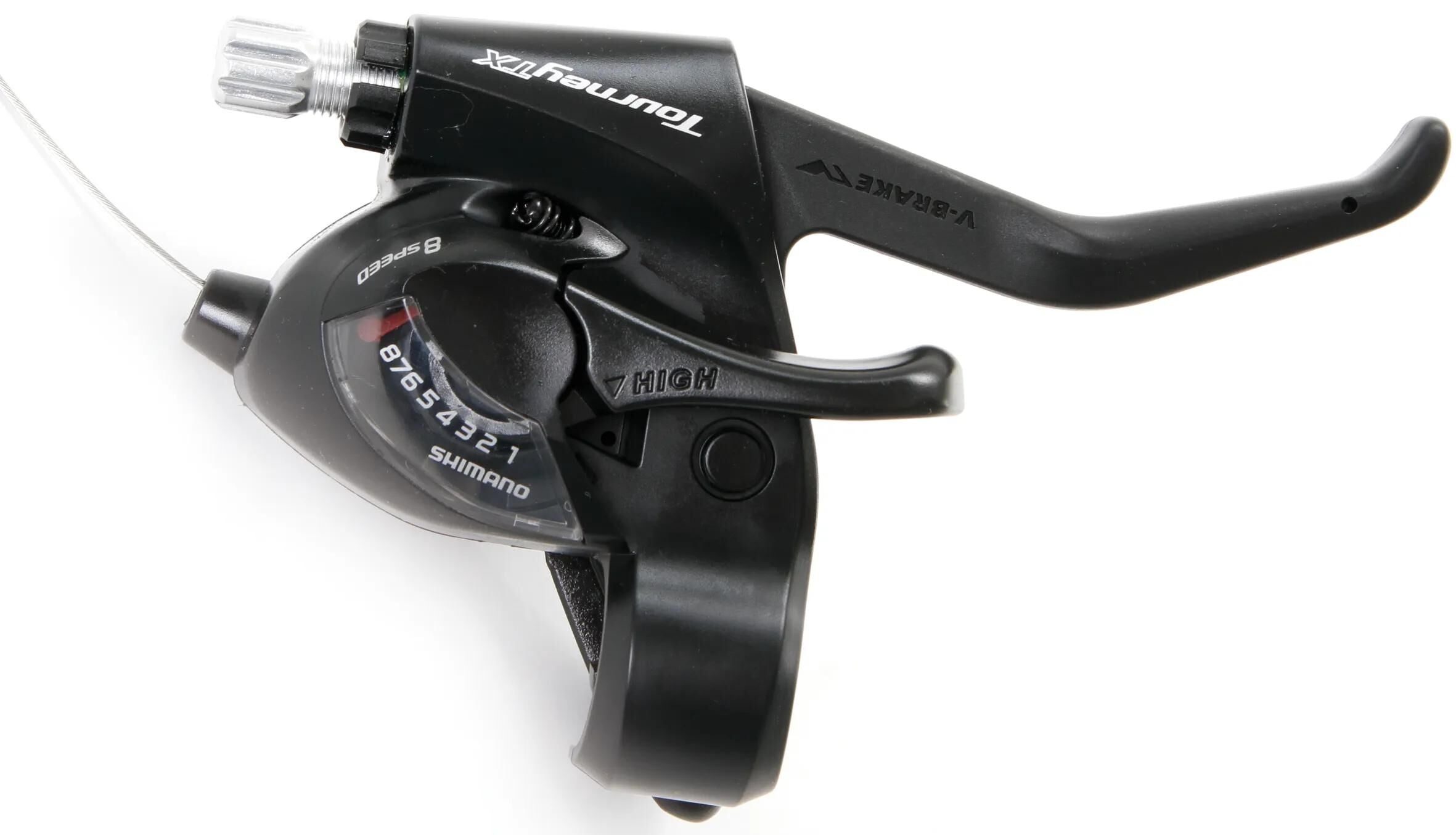 Shifter - levier de frein 3 vitesses Shimano Tourney ST-TX800 gauche - 2 doigts - noir