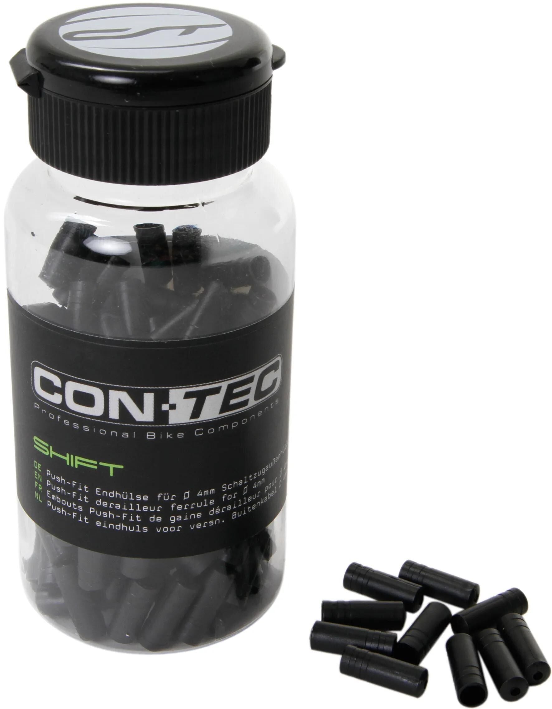 Contec anschlaghülse shift ct cable cover shift 150 pcs pack. black