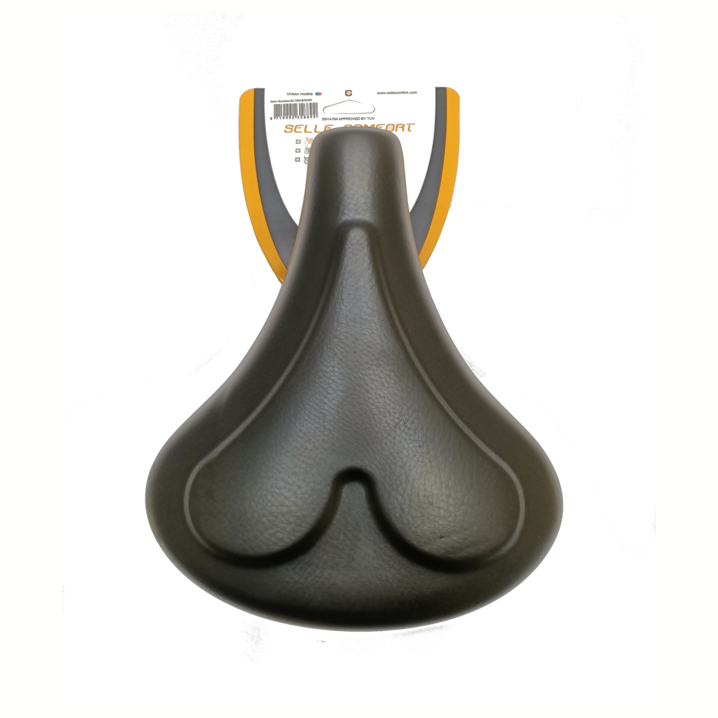 Selle comfortzadel city gel hart, zonder strop