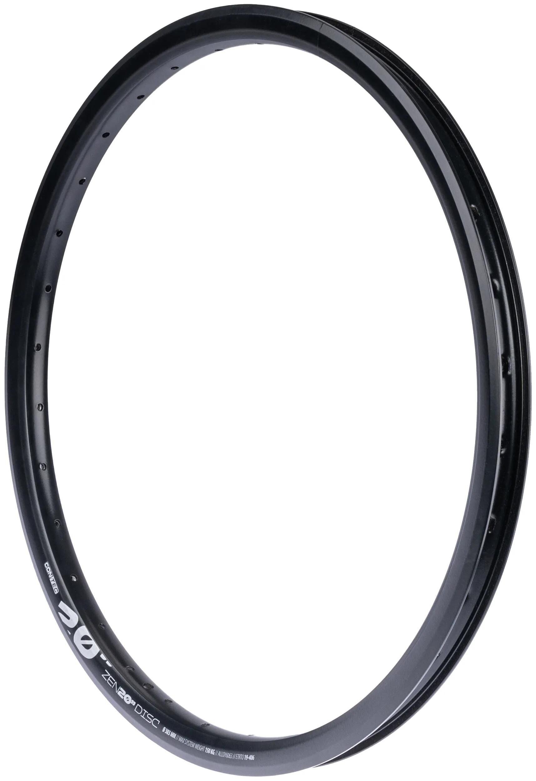 Contec felge zen 20 disc ct aluminum rims zen 20 d 20 , 32l. 19-406,sv,schw