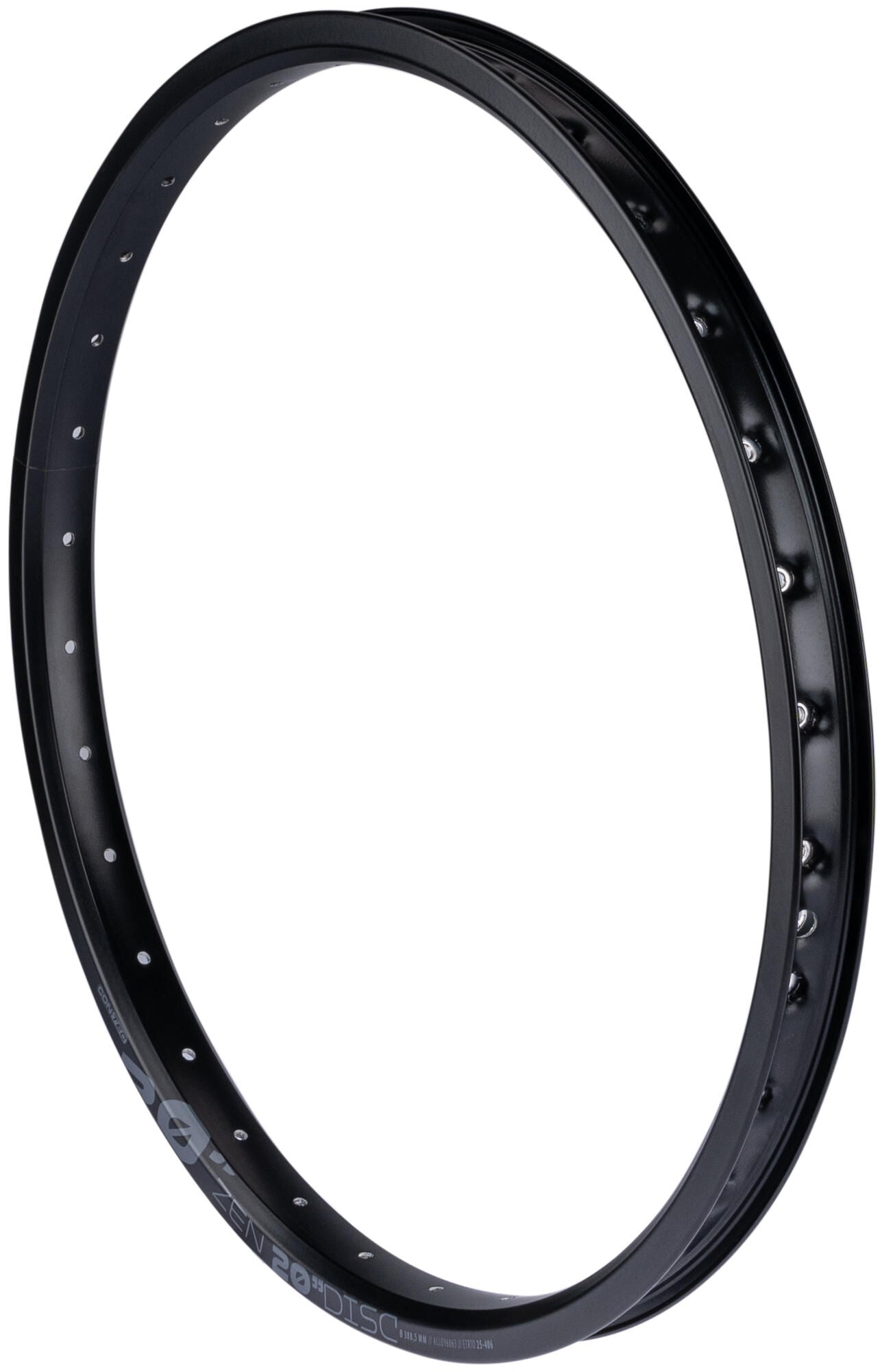 Contec zen 20 disc velg ct aluminum rims zen 20 d 20 , 32l. 25-406,sv,schw