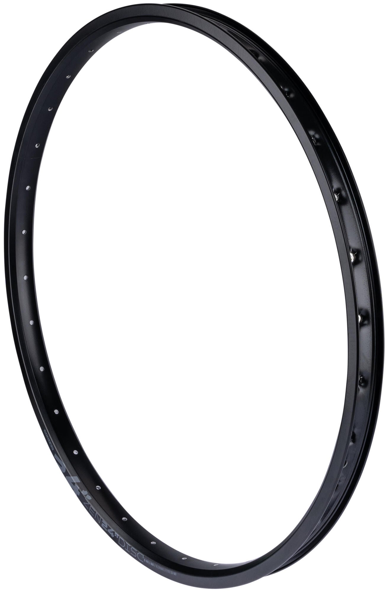 Contec zen 24 disc velg ct aluminum rims zen 24 d 24 , 32l. 25-507,sv,schw