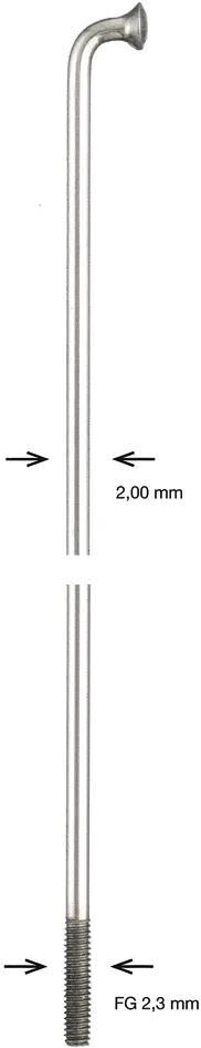 Alpina speiche spoke sst 2x262 mm