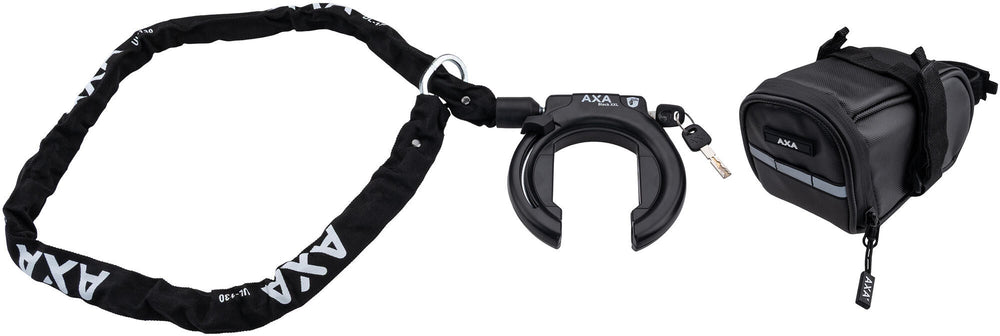 Axa rahmenschloss-set block xxl frame locks set az block xxl + ulc130 + bag