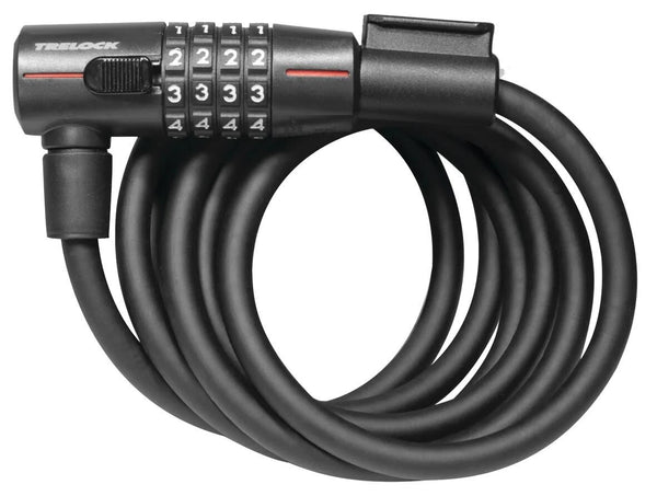 Trelock kabelschloss ks 415 cable lock ks 106 110cm num.code
