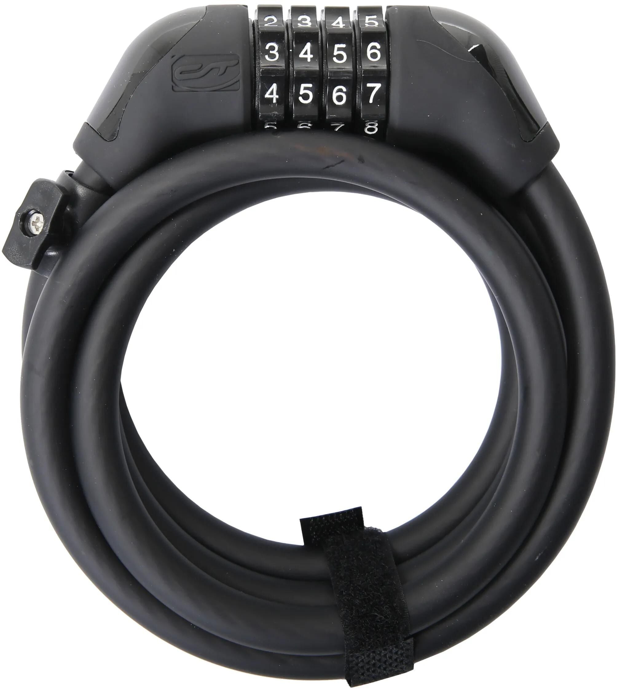 Contec zahlen-spiralkabelschloss powerloc ct comb.coil.cab.powerloc 12mm x 185cm black