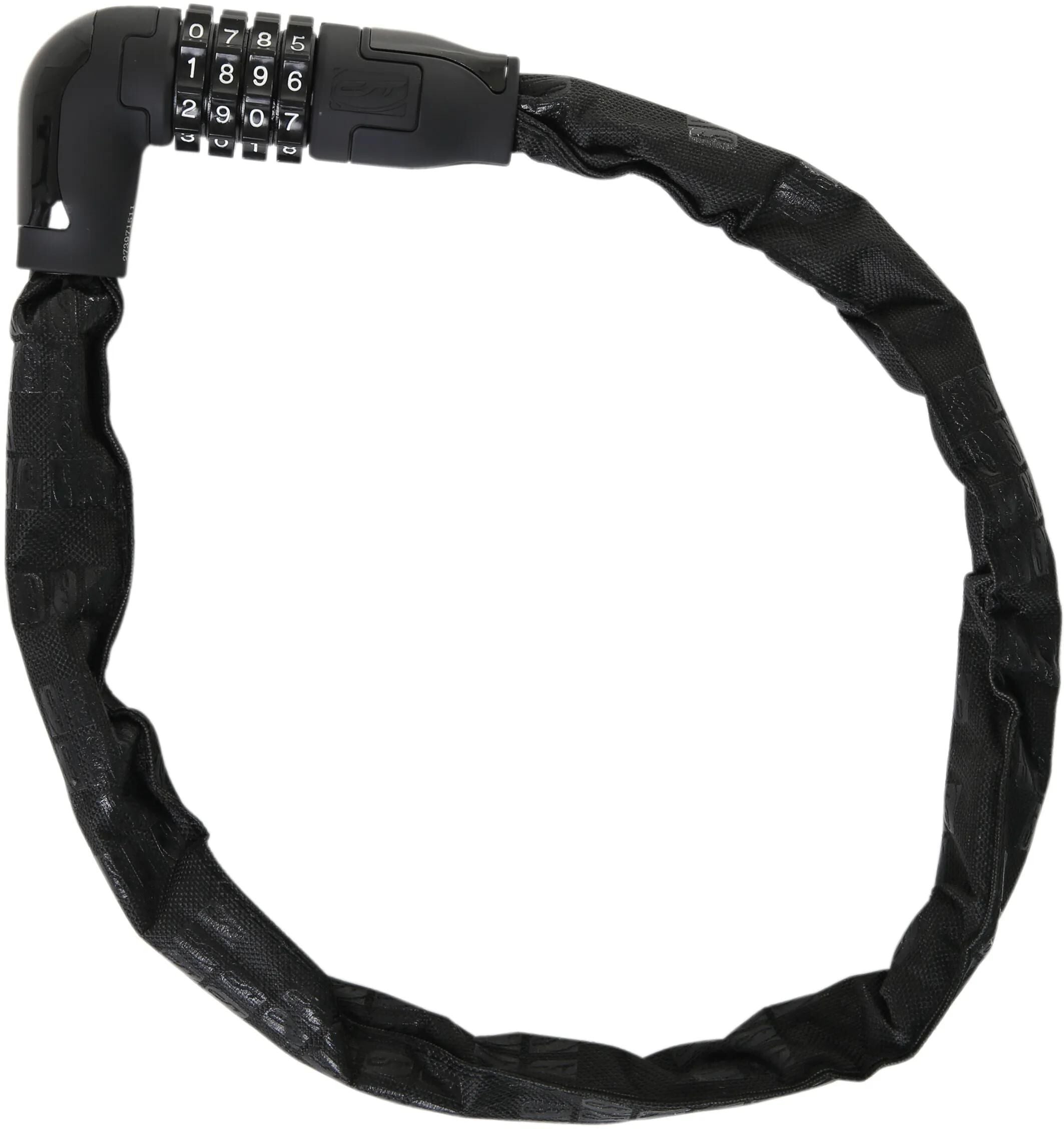 Contec zahlen-kettenschloss powerloc ct comb.cha.lock powerloc 6mm x 75cm black